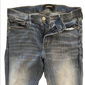 12R Express Jeans skinny leg with distressing